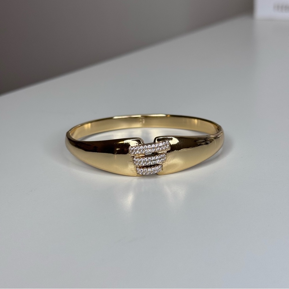 Goldplated Cuff Bracelet